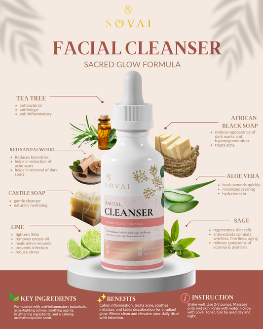 Sacred Glow Facial Cleanser